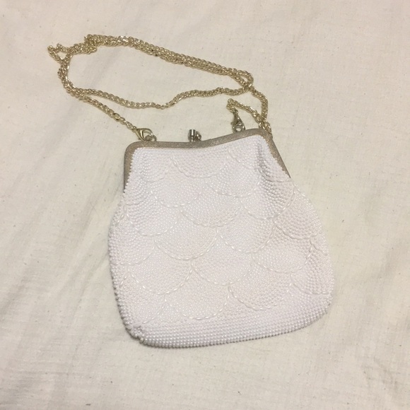 Du-Val Handbags - Vintage pearl beaded clutch